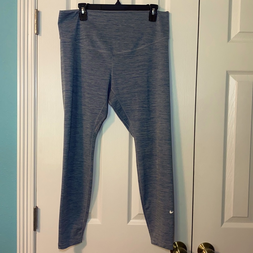 Blue Nike Leggings, Size: 1X